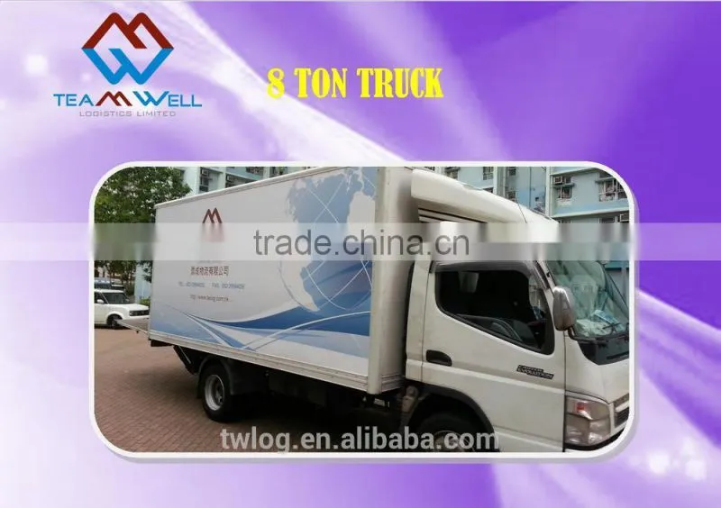 Courier service in China and Hong Kong