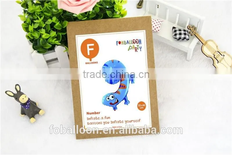 Hotsale Cheap inflatable alphabet shaped animal shaped helium letter foil balloon party decoration