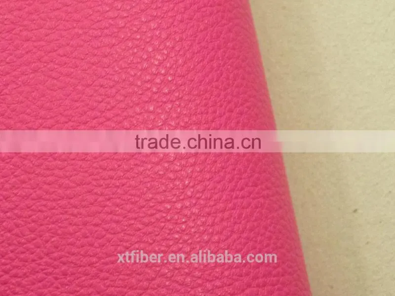Soft pu microfiber leather for ladies shoes
