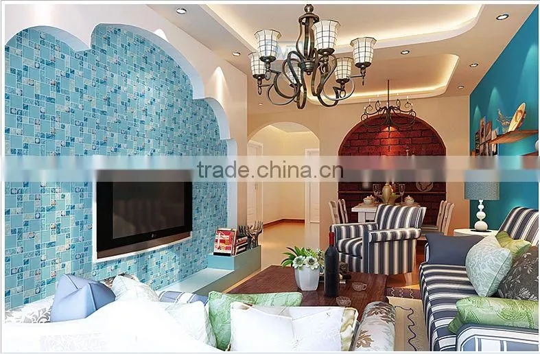 Crystal Glass Mosaic with Ice Broken FTU3