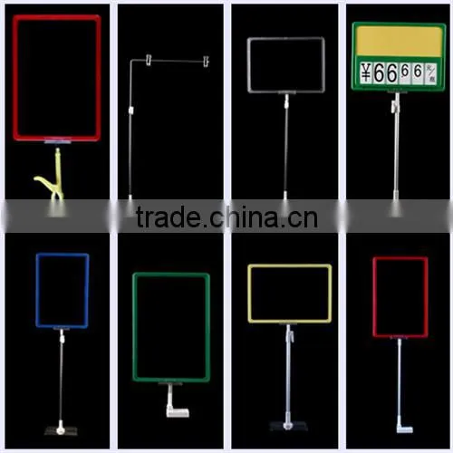 A4 paper plastic frame for advertising display