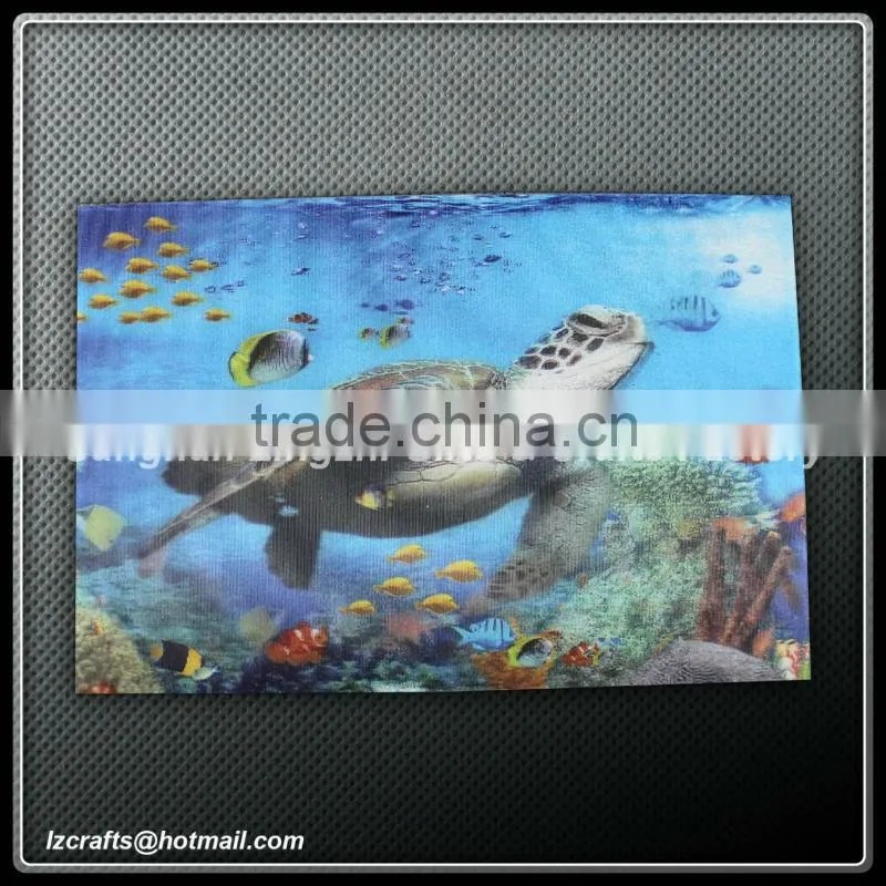 3D Lenticular stereoscopic card