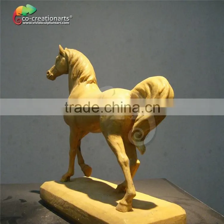 handmade resin craft mini horse for home decoration