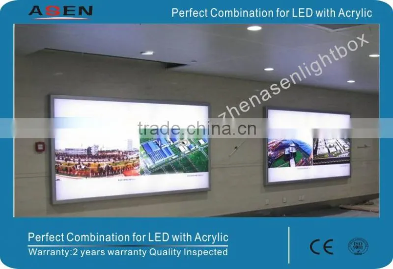Loackable Outdoor LED Light Box 1200x2000mm