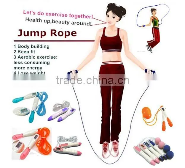 Digital Jump Rope with Pedometer for Health and Sports