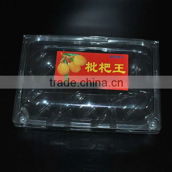 China Wholesale High Quality plastic compartment tray with lid