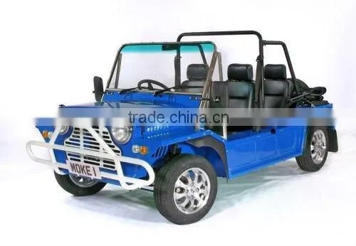 Chinese Made Mini Moke with black canvas around