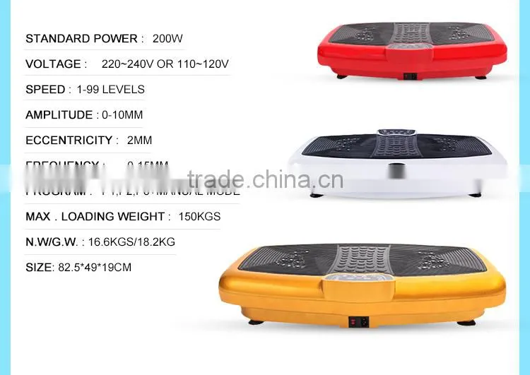 Ultrathin vibration body slimmer machine