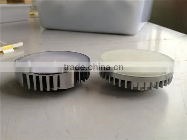 CE,RoHS Certification and Aluminum+PC Lamp Body Material led lamp GX53