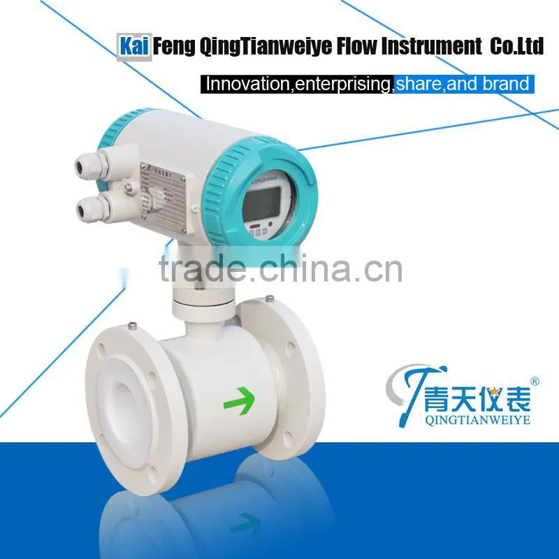 Guided wave radar level meter for measuring coal oil tanks