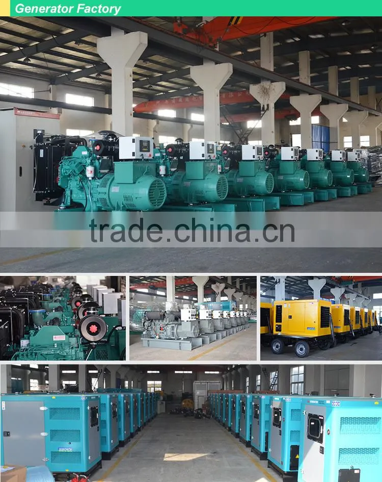 China turbine generator 200kw 250kva Yuchai diesel power plant generating set