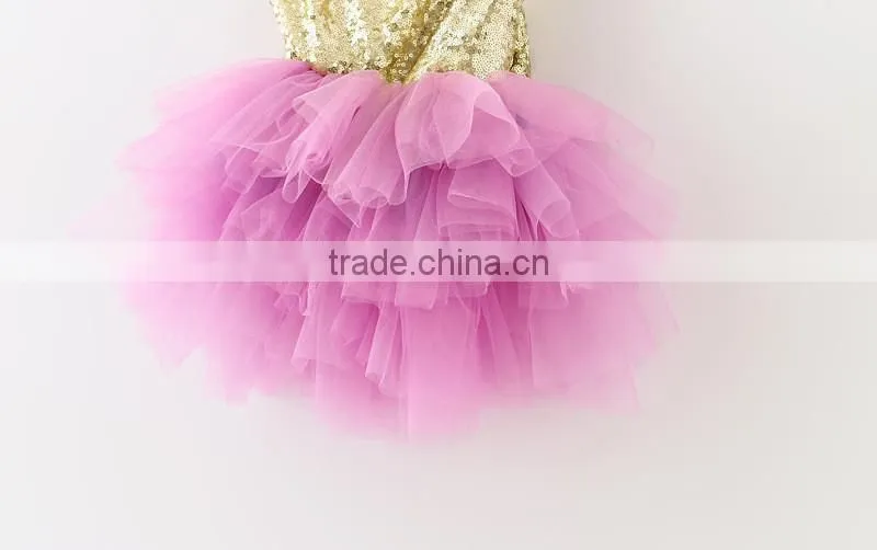 Children Frock Model Baby Girl Wedding Dress Designer One Piece Party Dress