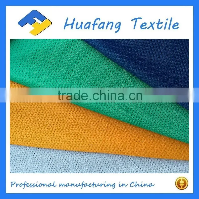 high quality 5-1 polyester warp knitted mesh lining fabric with hole size 1.5mm