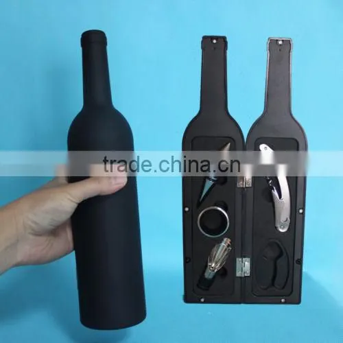 5 Piece Wine Bottle Accessory Deluxe Wine Bottle Gift Set