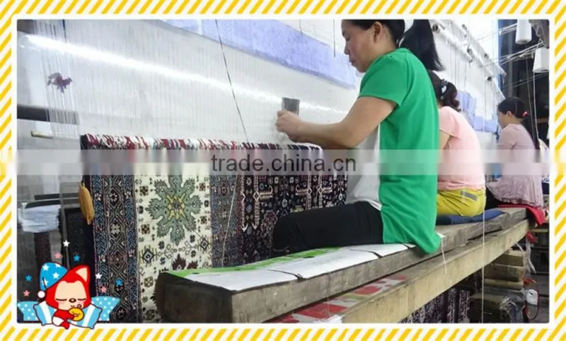 wool & silk carpet guangzhou factory handmade art woo l& silk carpet luxery palace carpet