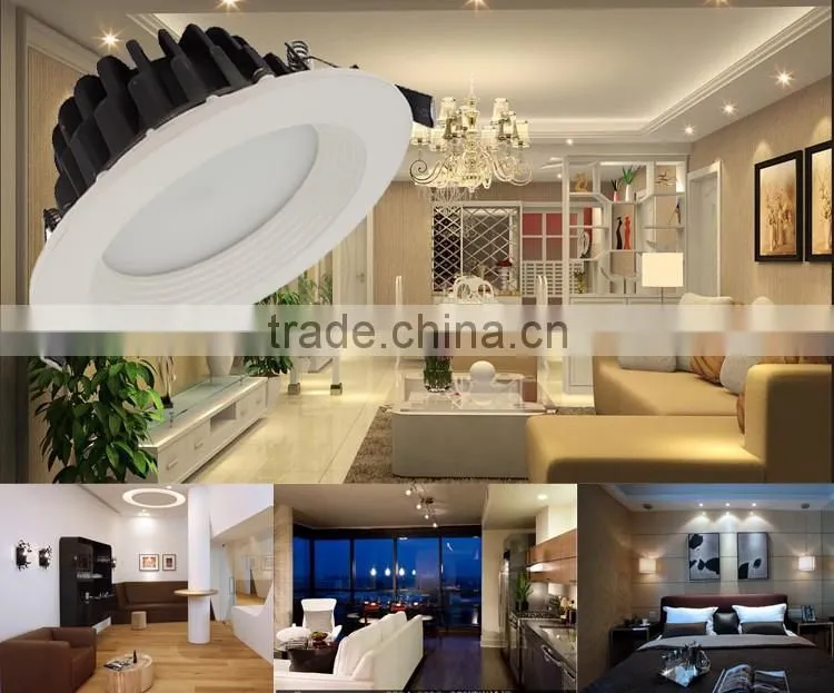 recessed 3inch 4inch 5inch 6inch 8inch 5w 7w 12w 24w 30w dimmable smd led downlight