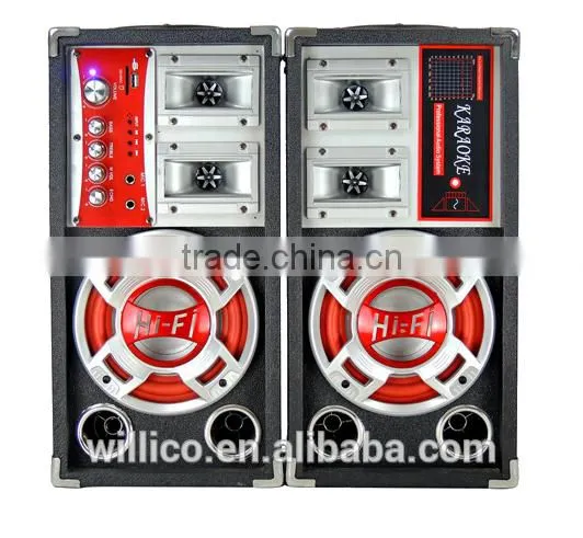 2015 professional hot sale audio subwoofer 2.0 active speaker