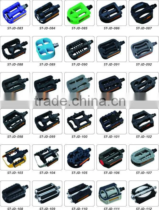 hot sale aluminum Alloy durable black bicycle pedal bicycle parts