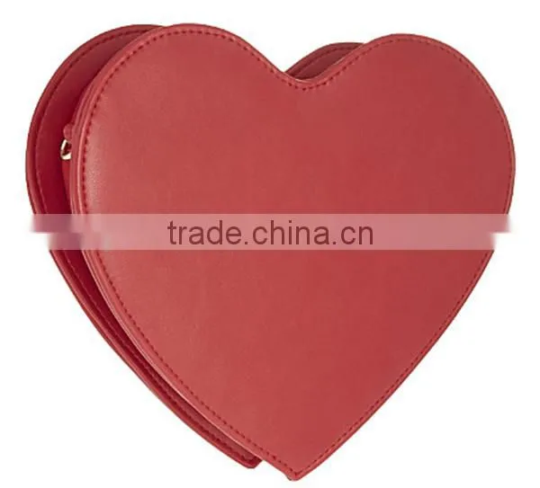 Red PU Leather Kids Shoulder Bag