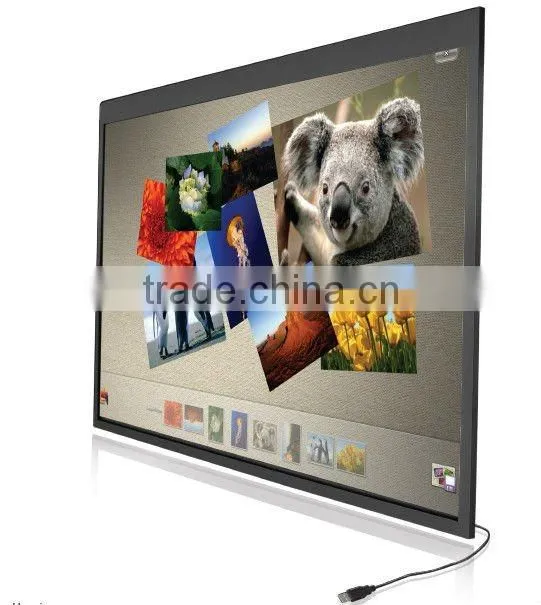 finger touchpanel interactive infrared multi touch panel