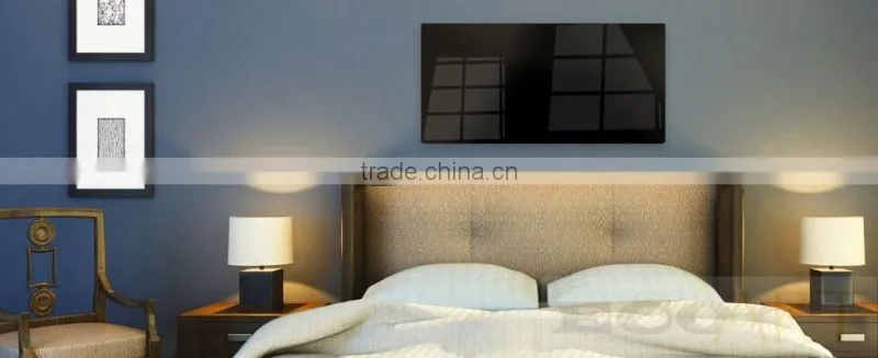 Bathroom OEM radiant heating infrared wall mounted glass radiator