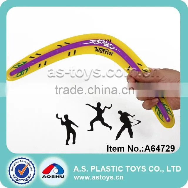 Outdoor promotion kids boomerang frisbee set