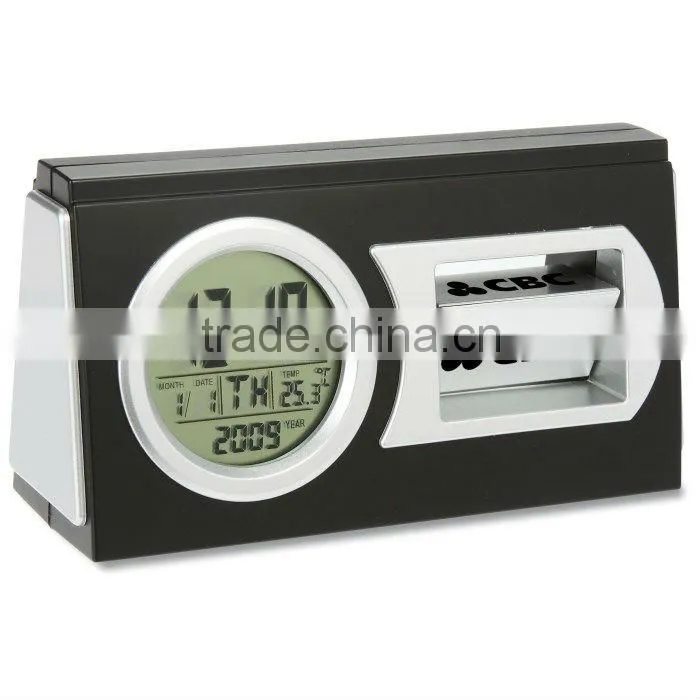Revolving Logo Desk Clock