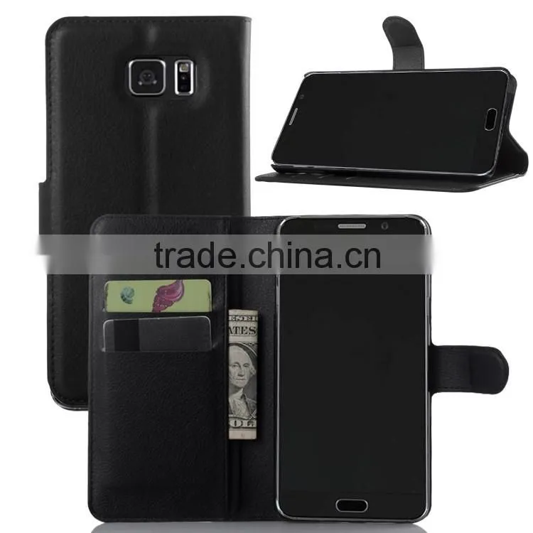 Wholesale Folio Stand Case for Samsung GALAXY Note 5 PU Leather Flip Cover with Wallet