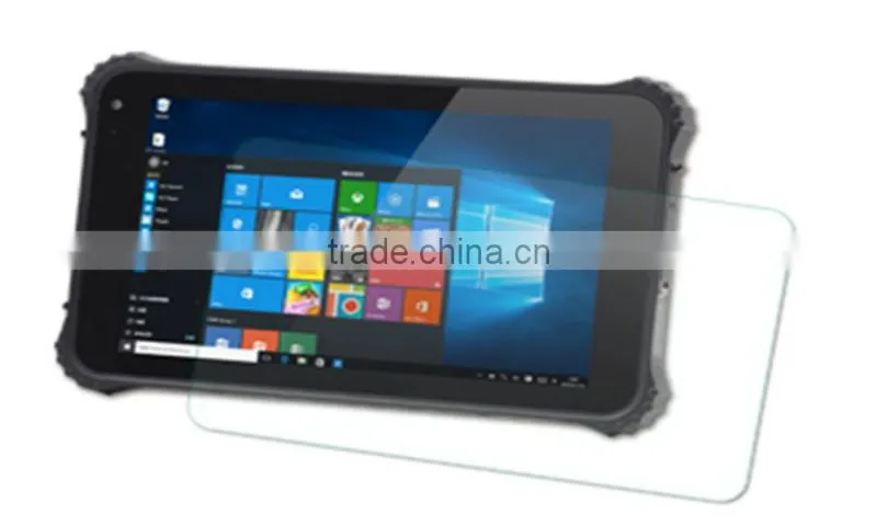 1D/2D Barcode scanner 8 Inch 3G/4G Android Rugged tablet PC with Handwriting type Docking Station