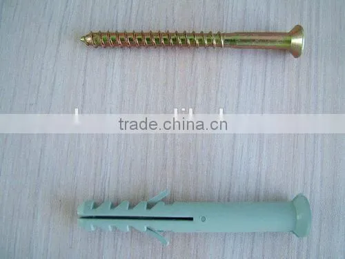 nylon frame fixing self-drilling anchor with nail screw