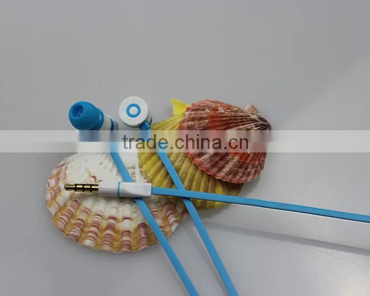 In ear earbuds with mic and customized logo for mobile phone from earphone manufacturing OEM ODM welcomed