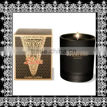 Luxury Scented Soy Wax Candle Set in Glass Jar