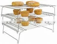 Icegreen Kitchen Use Metal 3-Tier Stackable Cooling Rack