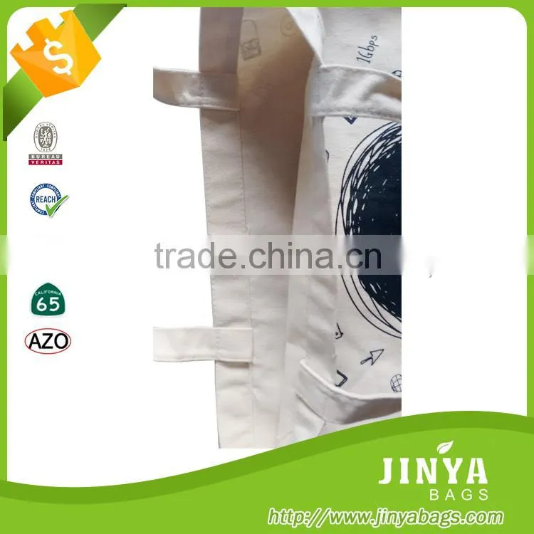 Best price new design canvas promotional shoe bag