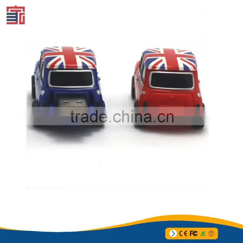 Factory price plastic car model usb flash drive