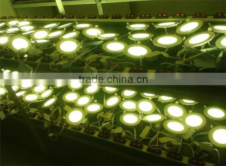 alibaba express 6inch aluminum smd 2835 led panel downlight 12w