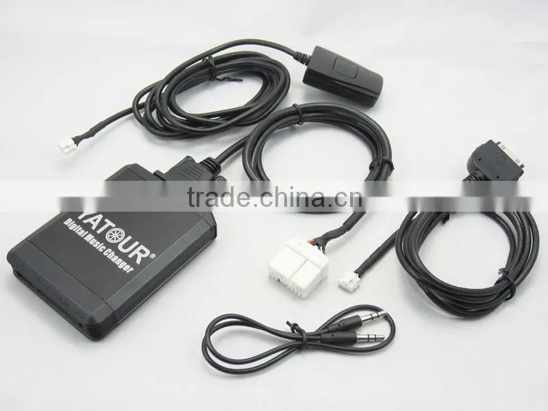 China professional car stereo manufacturer yatour digital music changer and bluetooth car kit