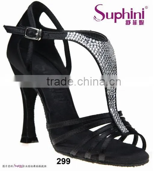 Suphini crystal high heels Ballroom Shoes Dance Shoes