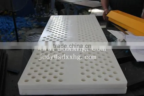 China Designed UHMWPE Dewatering element plates for paper&pulp machine