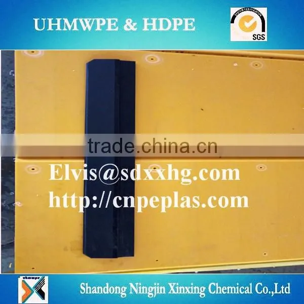 UHMWPE customized spare parts/plastic block uhmwpe parts/fixed gear parts