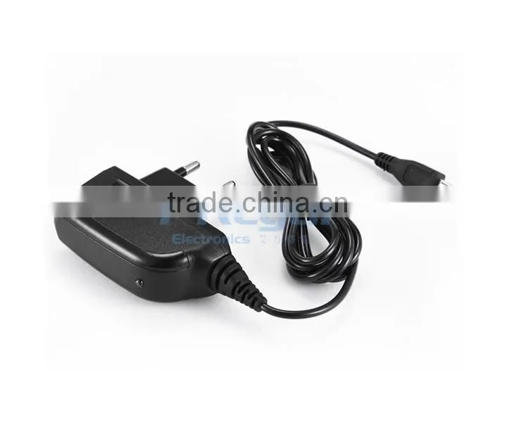 High quality travel charger dual color mini wall charger for mobile phone