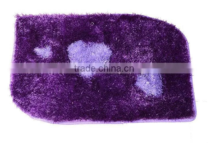 long pile shaggy silk entrance door mat