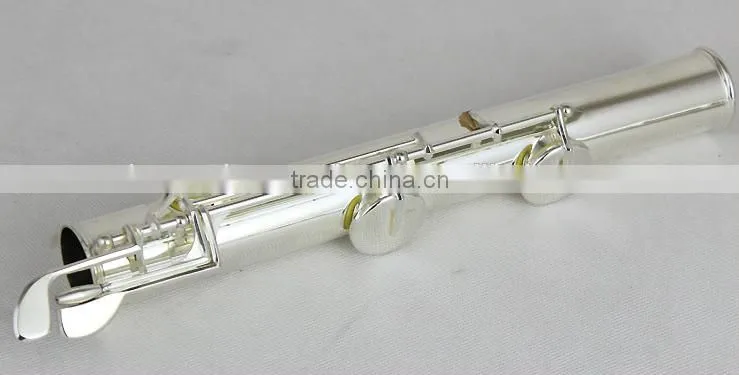 bass flute silver plated C key offset G key