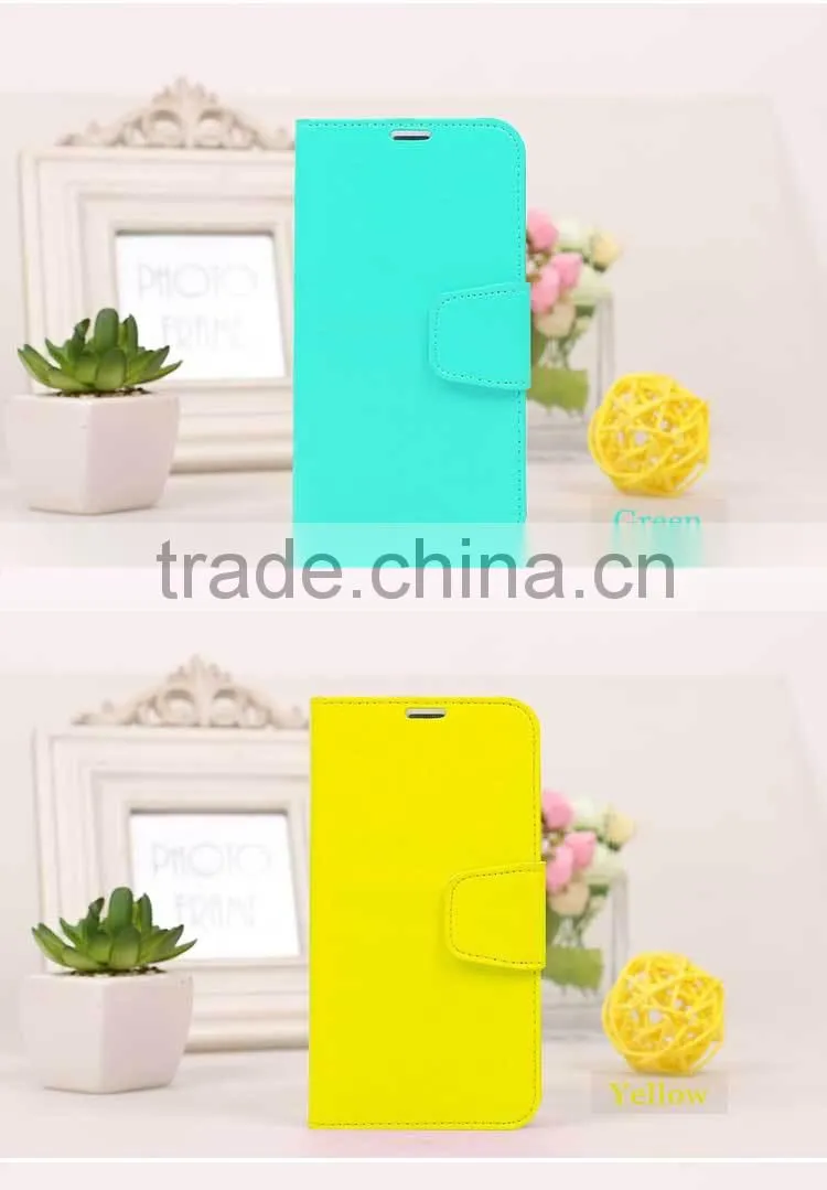 Factory directly Wholesale flip case for Apple Iphone 6 plus leather case