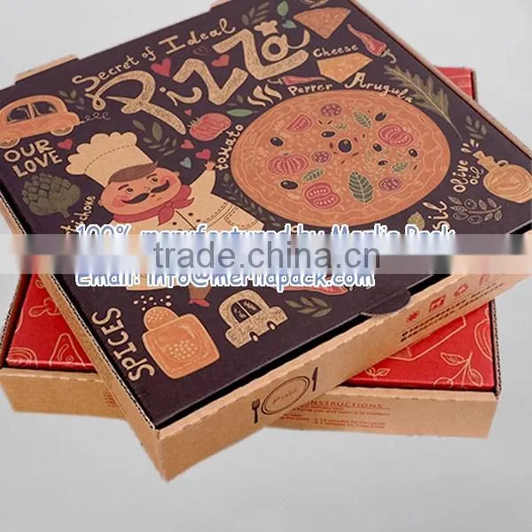 Recycled Carton PIZZA BOX 12" Takeout Pizza Container Boxes