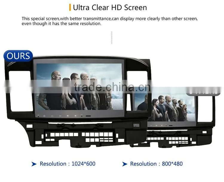 10.2 Inch High quality double din USB Port car gps dvd player for Toyota corolla 2014