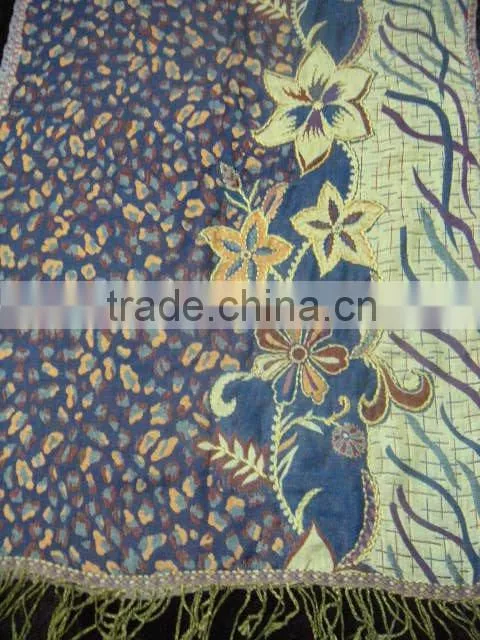 viscose Jacquard shawls/winter 2013 style