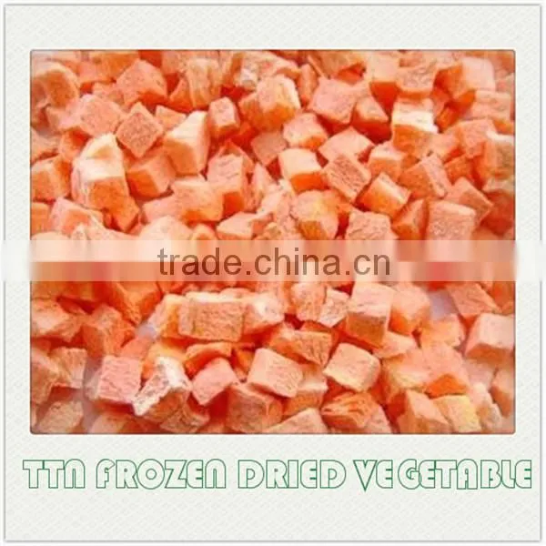 FROZEN DRIED (FD) CARROT 100% NATURAL GREEN FOOD