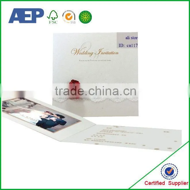 Customized Cheap Sound Greeting Card