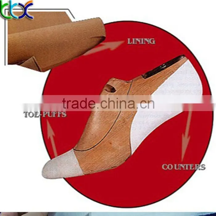 Shoes toe puffs material nonwoven chemical sheet